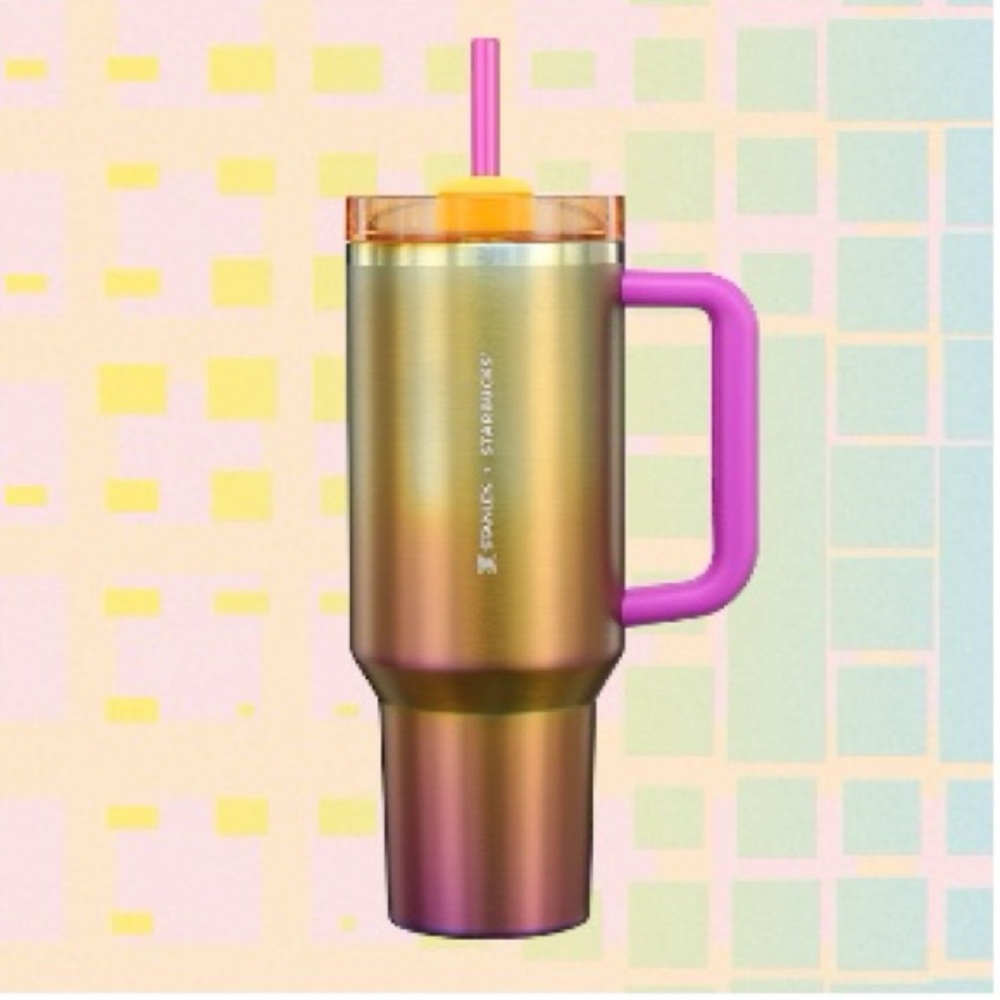 Starbucks x Stanley summer ombré tumbler
